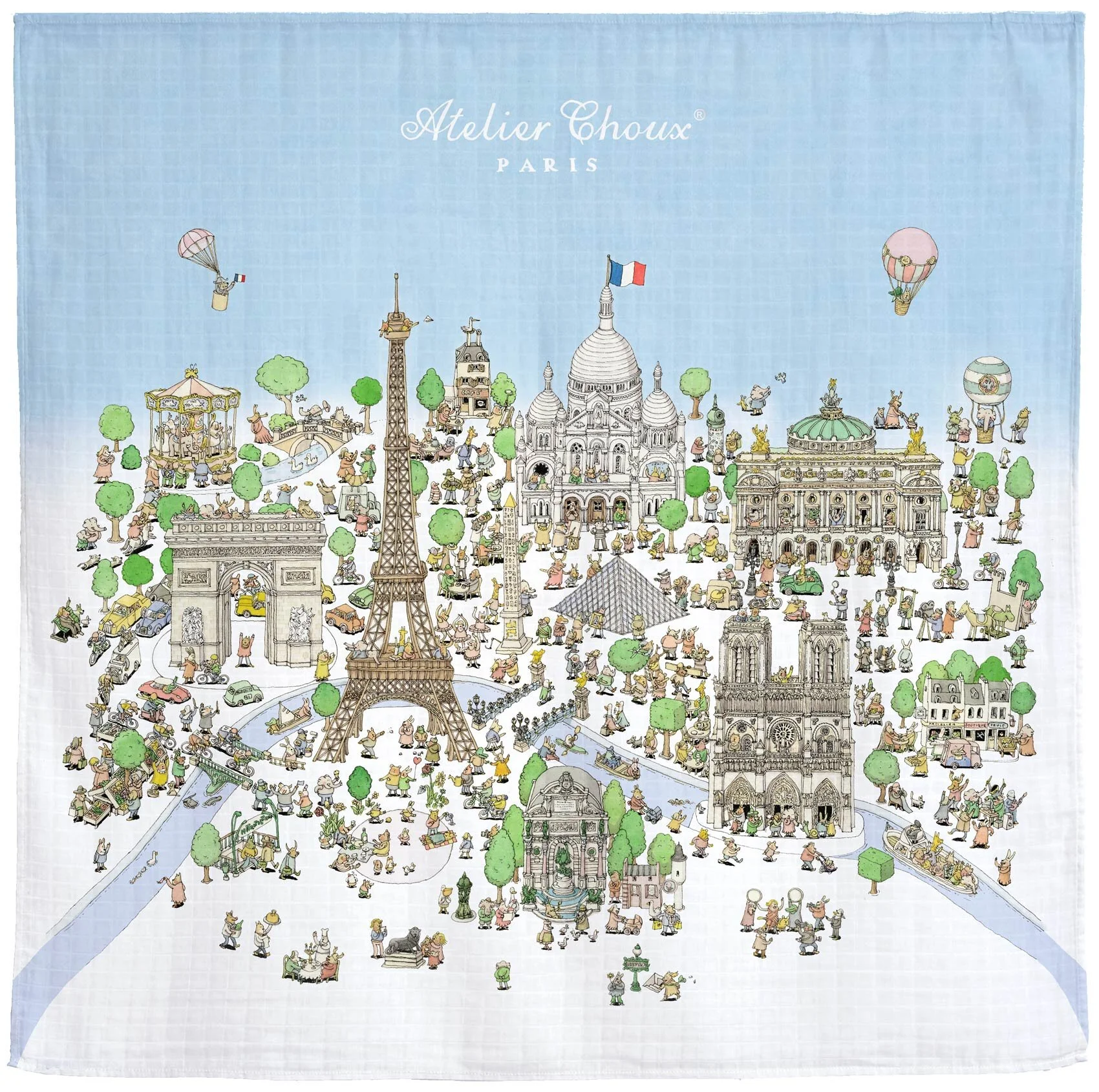 ATELIER CHOUX PARIS : FRENCH LUXURY NURSERY BABY GIFTS — L'île Aux